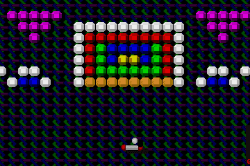 Bananoid, a somewhat popular Arkanoid clone